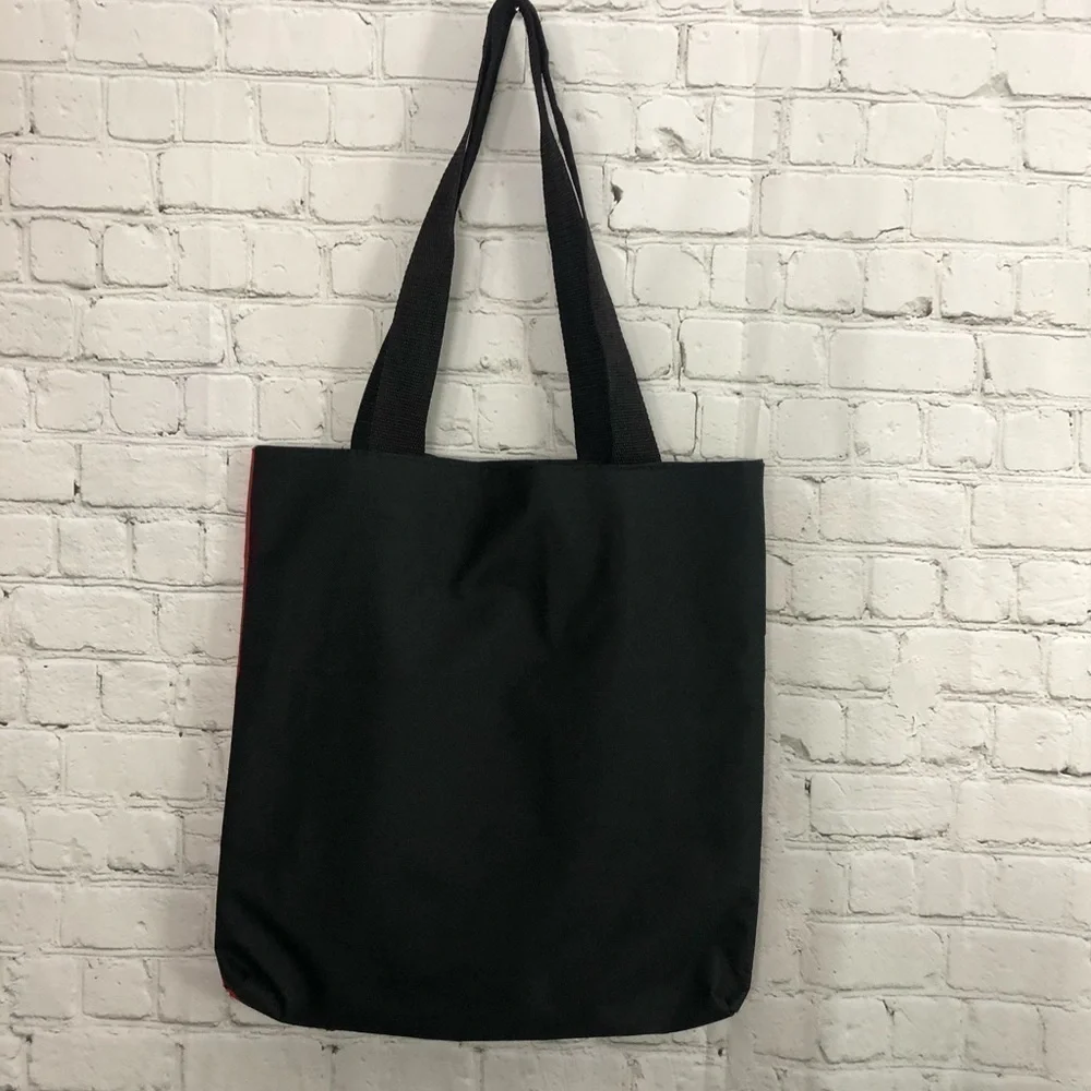 USA Black and Red Tote Bag